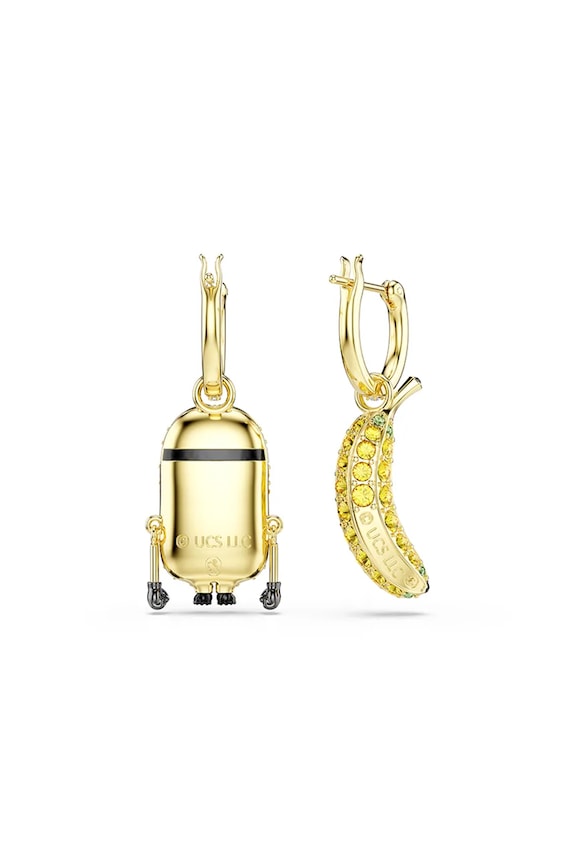 Accesorii Swarovski cercei pentru femei placați cu aur cu cristal Swarovski MINIONS 5743382 aur