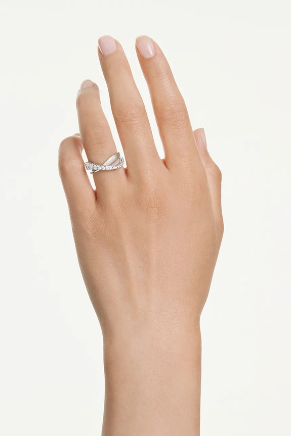 Swarovski anello HYPERBOLA 5714952 argento