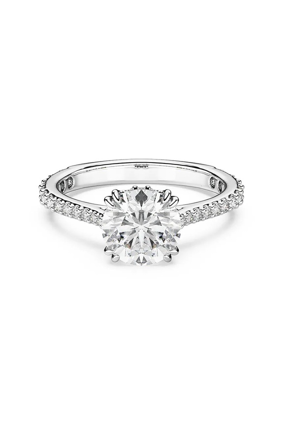 Swarovski pierścionek STILLA kryształ Swarovskiego srebrny 5717935