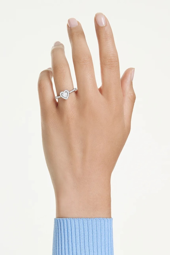 Prsten Swarovski UNA 5744045 srebrna