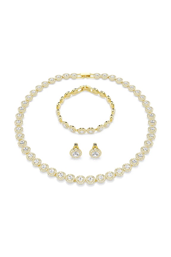Комплект Swarovski UNA кристли Swarowski злато 5750619