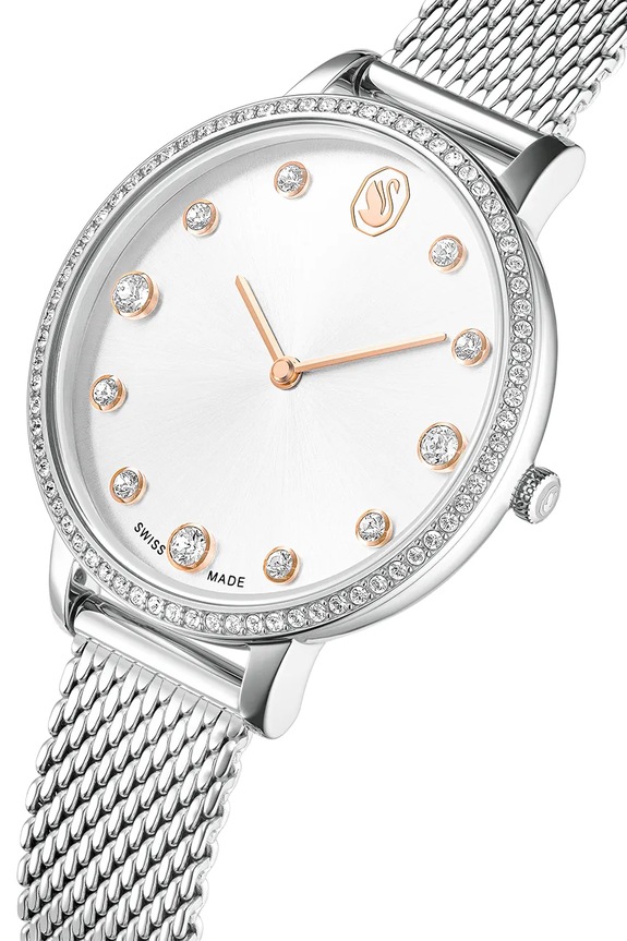 Αξεσουάρ Ρολόι Swarovski CLARICA 5740971 ασημί