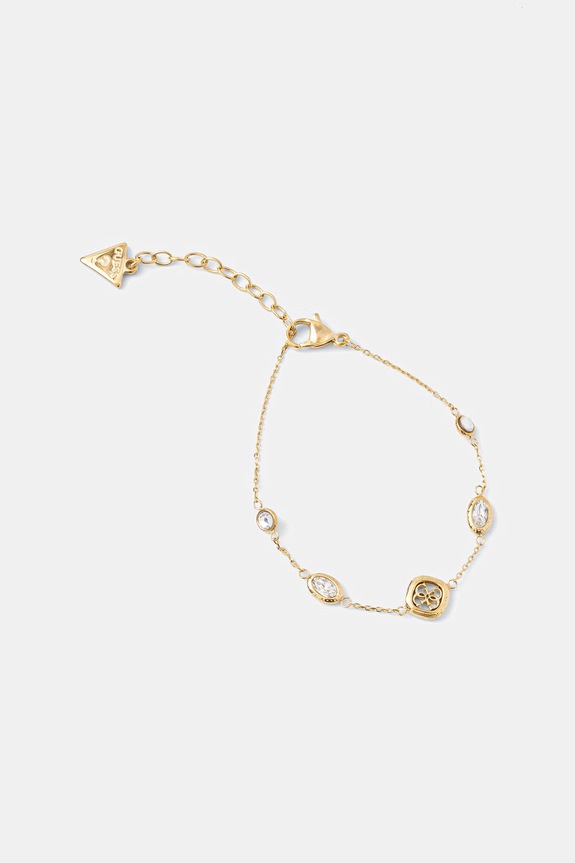 Guess brățară pentru femei, din oțel inoxidabil JAIPUR SPLENDOR aur JUBB06.149JW