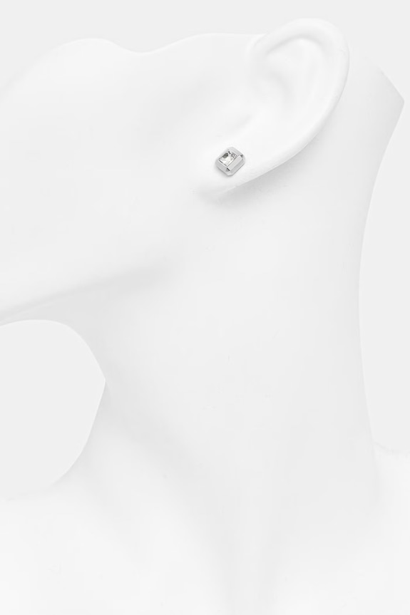 Guess náušnice dámske z nehrdzavejúcej ocele ACE OF DIAMONDS JUBE06.180JW strieborná SS26