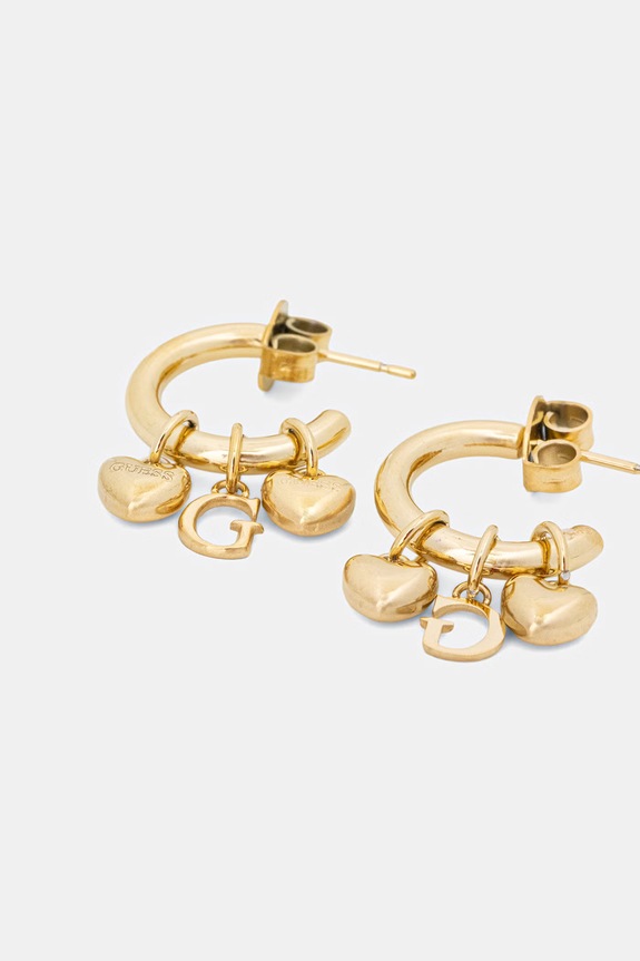 Guess cercei feminini din oțel inoxidabil G TALISMAN JUBE06.198JW aur SS26