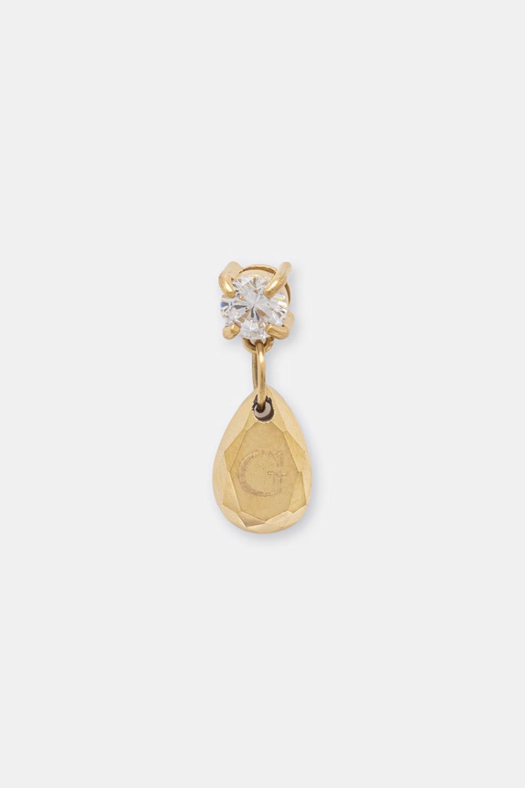 Guess fülbevaló női rozsdamentes acél PIERCING STUDIO arany JUBE06.257JW