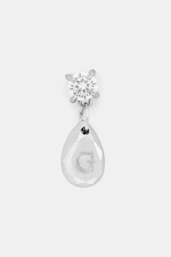 Guess női rozsdamentes acél fülbevaló PIERCING STUDIO ezüst JUBE06.257JW