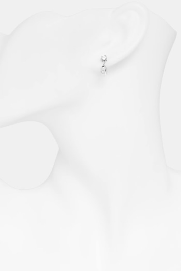 Kiegészítők Guess női rozsdamentes acél fülbevaló PIERCING STUDIO JUBE06.257JW ezüst