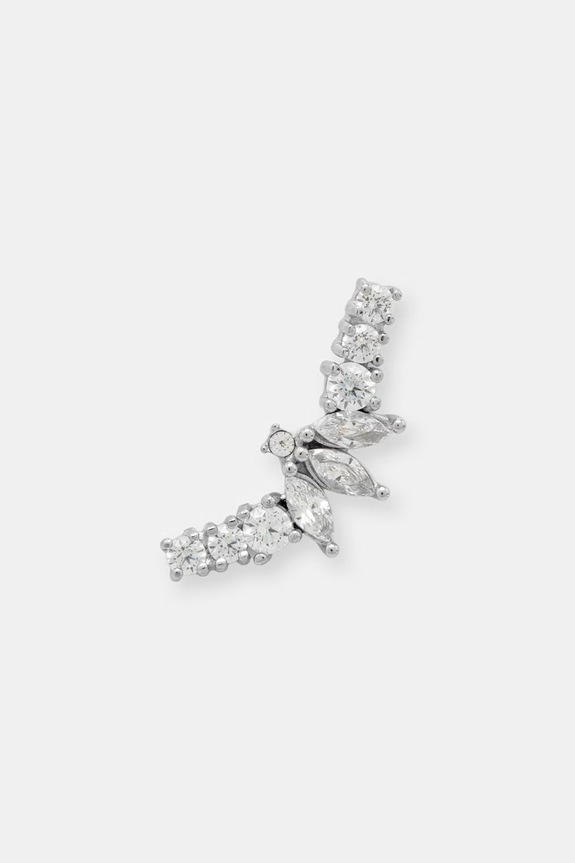 Guess Fülbevaló női rozsdamentes acél PIERCING STUDIO ezüst JUBE06.264JW