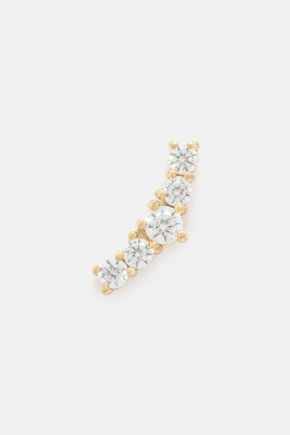 Guess сережка жіноча PIERCING STUDIO золотий JUBE06.265JW