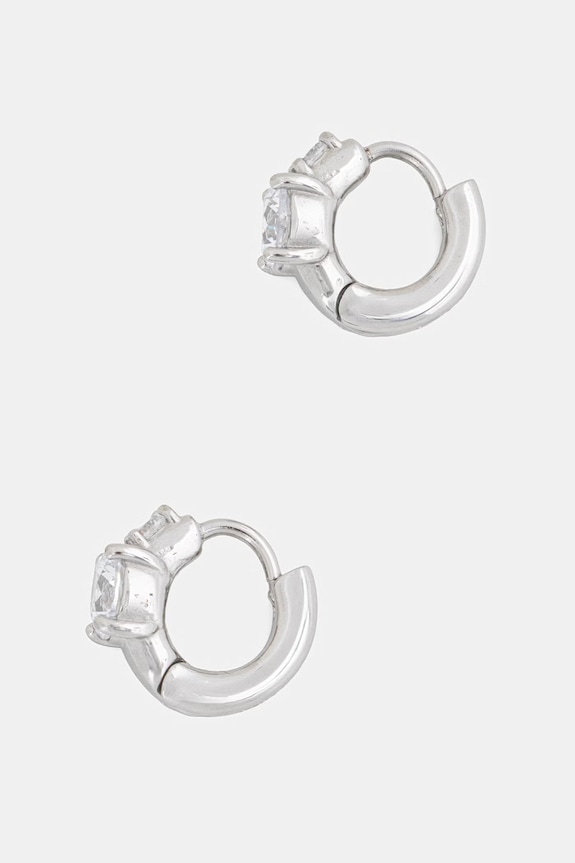 Dámske náušnice z nehrdzavejúcej ocele Guess PIERCING STUDIO strieborná JUBE06.270JW