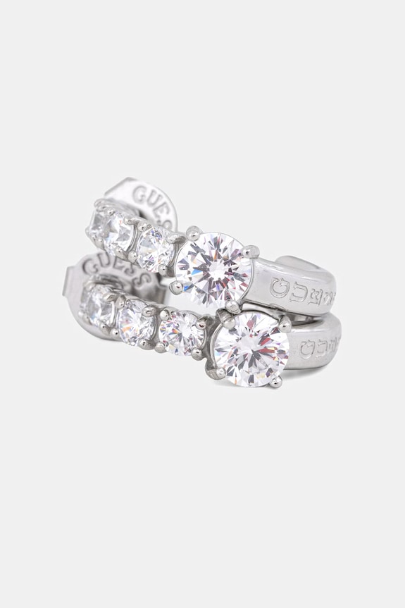 Guess cercei de damă din oțel inoxidabil PIERCING STUDIO JUBE06.272JW argintiu SS26