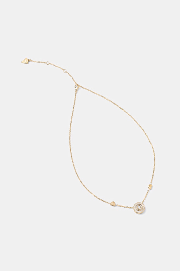 Guess colier pentru femei, din oțel inoxidabil G TALISMAN aur JUBN06.201JW