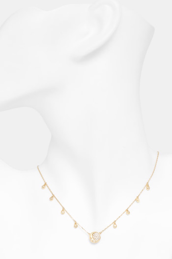 Kiegészítők Guess nyaklánc női rozsdamentes acél AURORA JUBN06.238JW arany