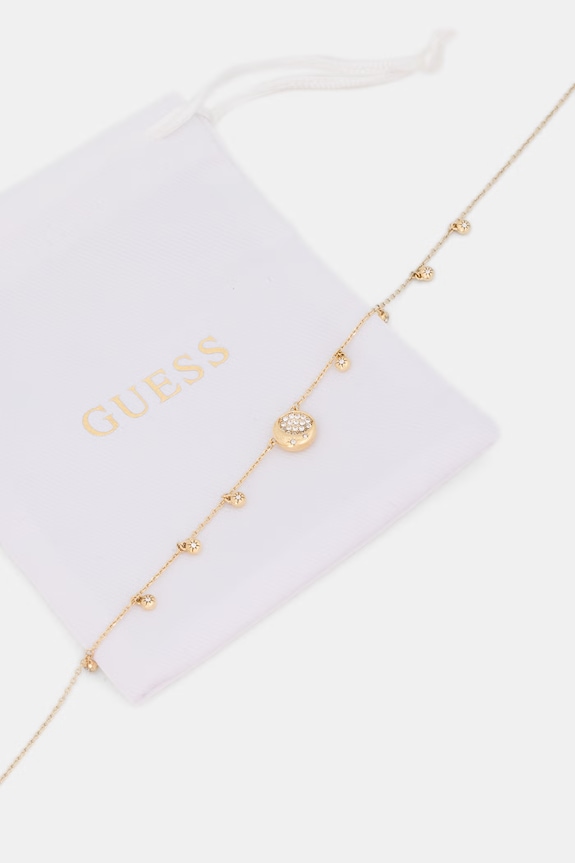 Guess nyaklánc női rozsdamentes acél AURORA arany JUBN06.238JW