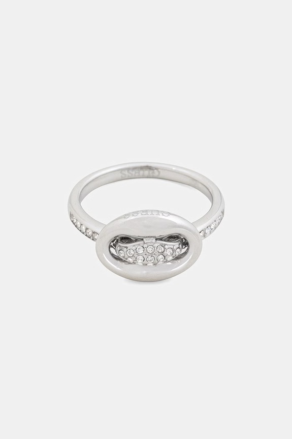 Guess pierścionek damski ze stali nierdzewnej MARINA JUBR06.226JW srebrny SS26