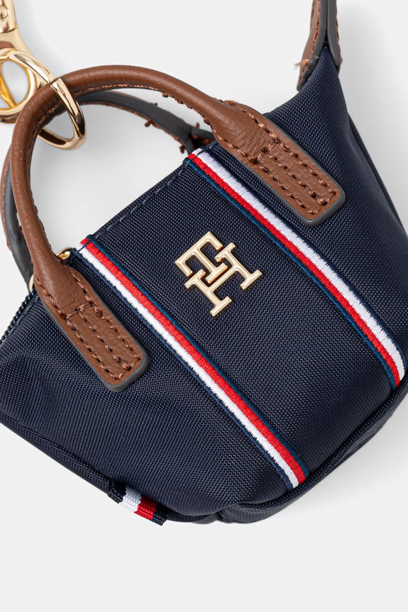 Tommy Hilfiger prívesok dámsky AW0AW18564 tmavomodrá SS26