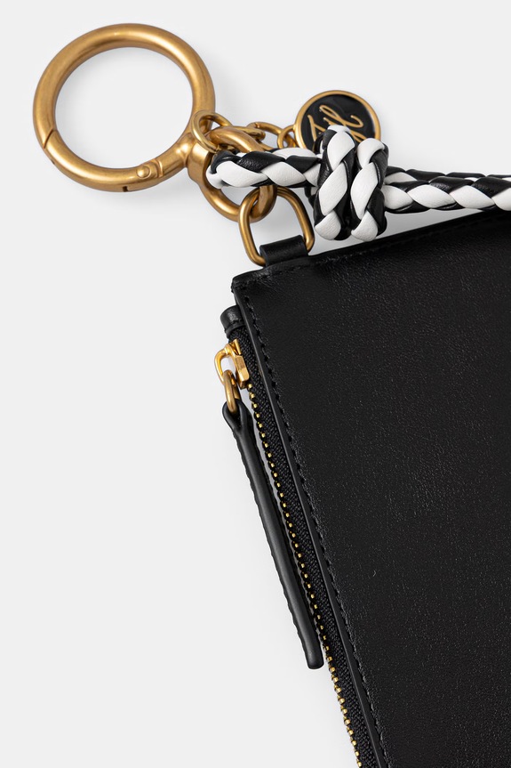 Tommy Hilfiger breloc pentru femei AW0AW18565 negru SS26