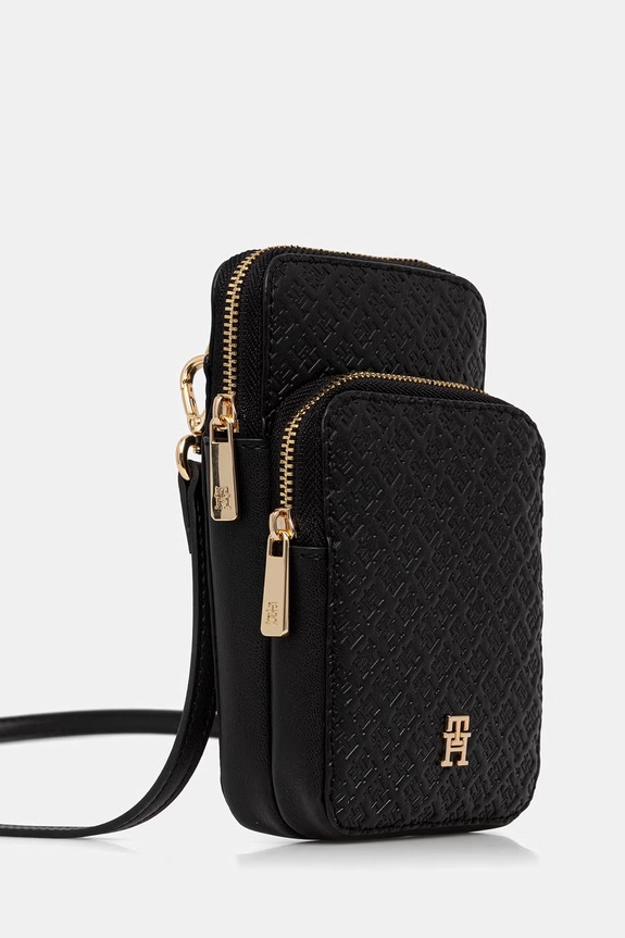 Tommy Hilfiger gyerek telefontok AW0AW18601 fekete SS26
