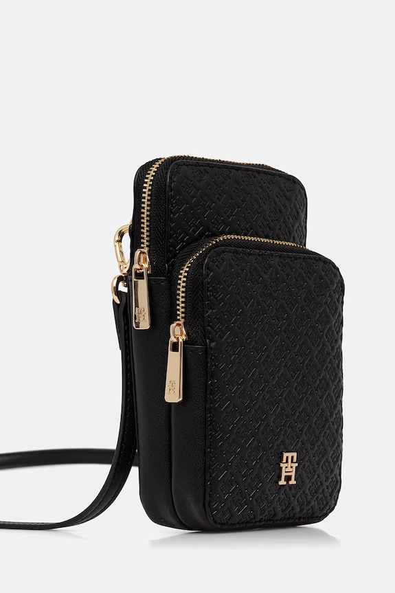 Tommy Hilfiger gyerek telefontok AW0AW18601 fekete SS26