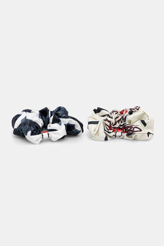 Tommy Hilfiger dámske gumičky do vlasov 2-pak tmavomodrá AW0AW18354