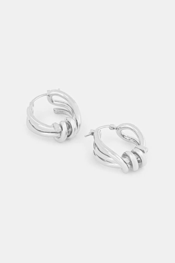 MM6 Maison Margiela kolczyki srebrny SM6VG0107.P8858.951