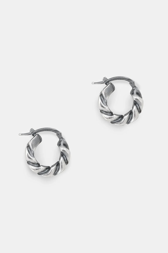MM6 Maison Margiela fülbevaló SM6VG0115.P8884.954 ezüst SS26