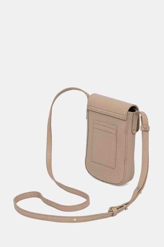 Accesorii Marc O'Polo husă pentru telefon pentru femei, din piele 5000010962 bej