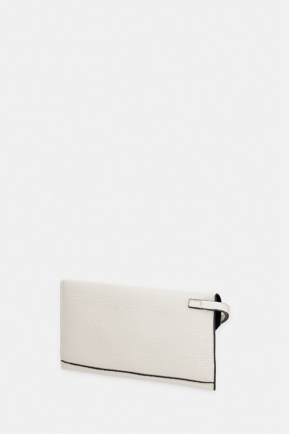AllSaints клъч дамски от кожа URSA бежов W101XE