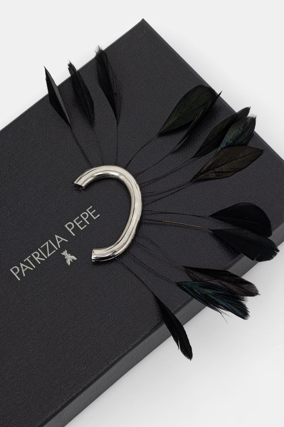 Patrizia Pepe nausznica damska srebrny 2J2637.M094
