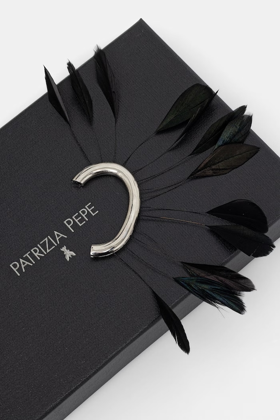 Patrizia Pepe nausznica damska srebrny 2J2637.M094