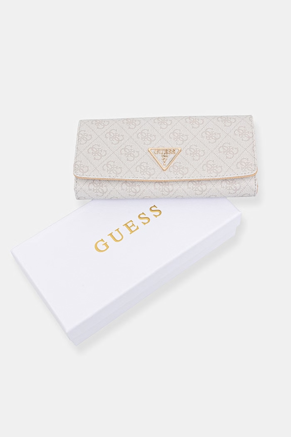 Guess peňaženka dámska z imitácie kože LAUREL béžová SWSG74.59155