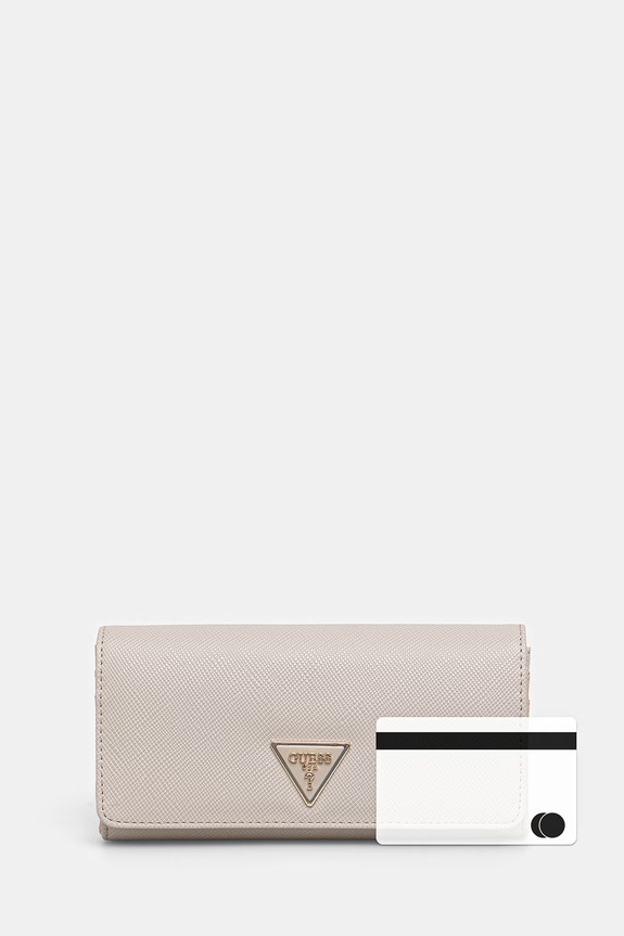 Guess dámska peňaženka z imitácie kože LAUREL SWZG74.59155 béžová