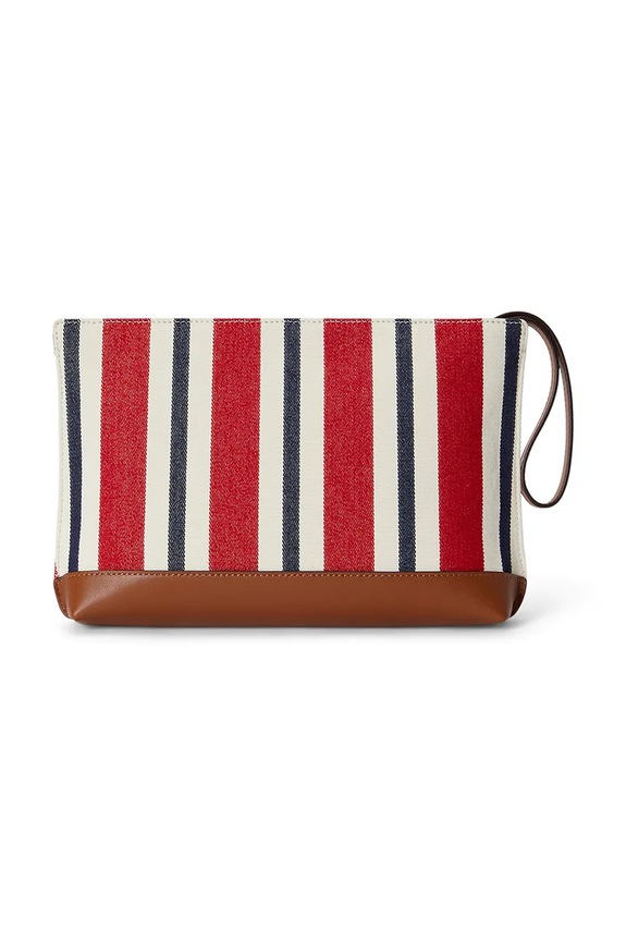 Kozmetická taška Lauren Ralph Lauren 432P10518 červená SS26