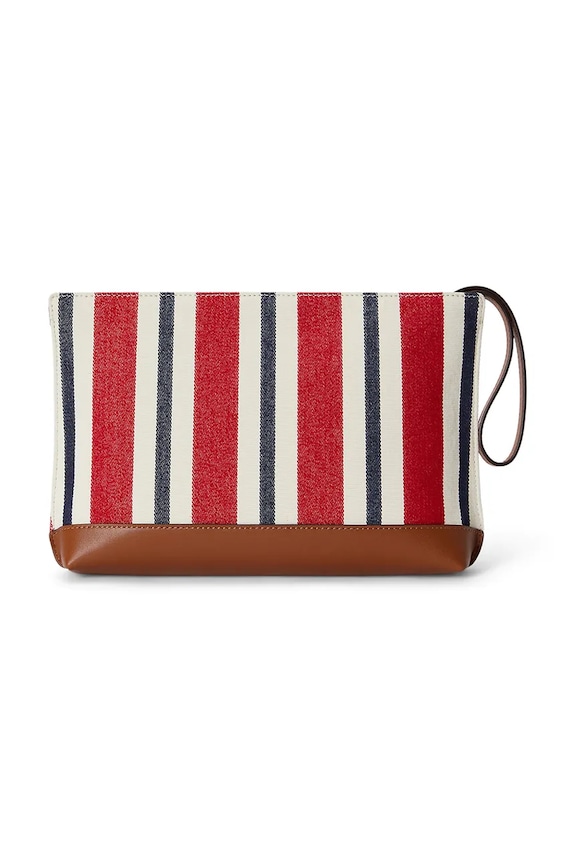 Kozmetická taška Lauren Ralph Lauren 432P10518 červená SS26