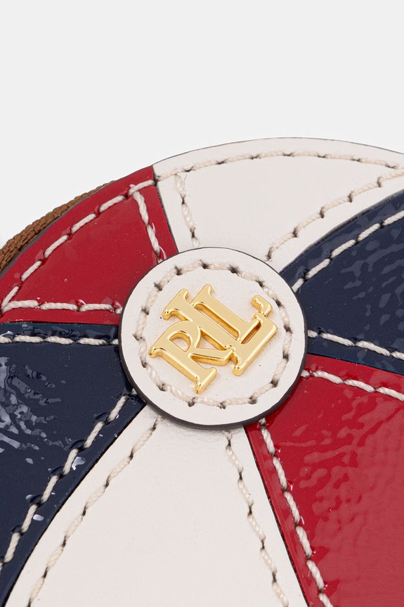 Lauren Ralph Lauren Obesek za ključe ženski usnjen 432P10549 rdeča SS26