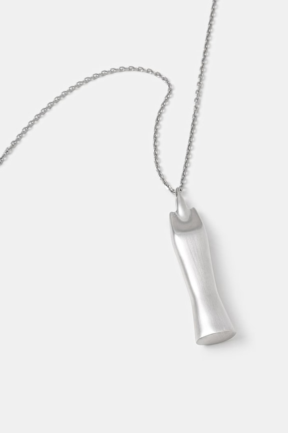 Rick Owens DRKSHDW Sister намисто чоловіче RJ0000131.MMT срібний SS26