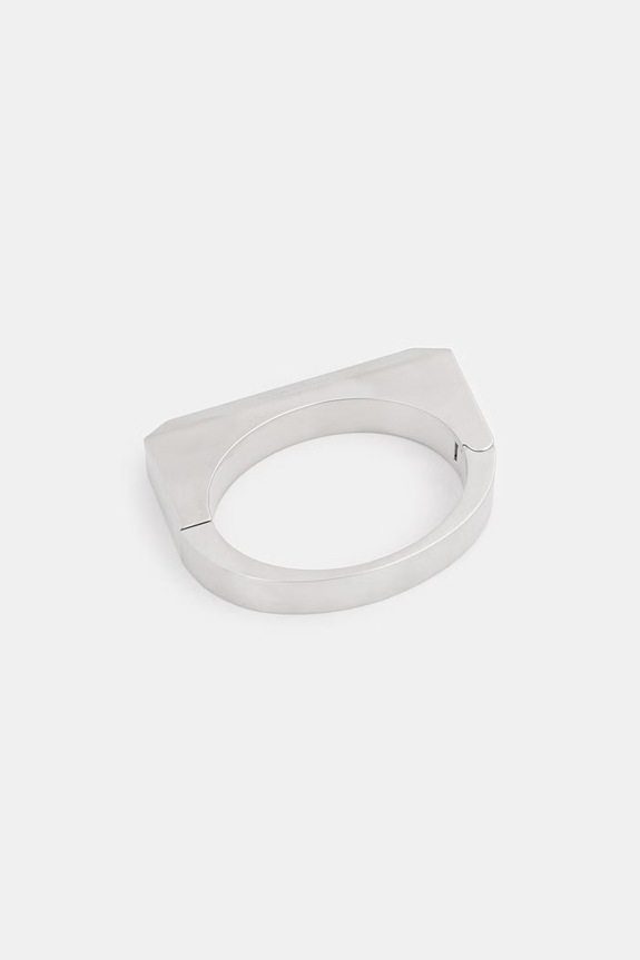 Браслет Rick Owens DRKSHDW Beveled срібний RJ0000058.MMA