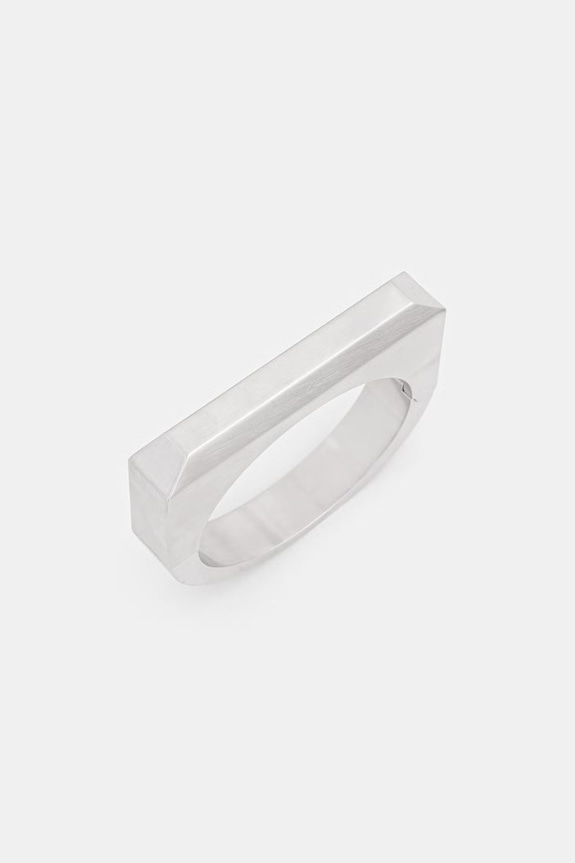 Браслет Rick Owens DRKSHDW Beveled RJ0000058.MMA срібний SS26