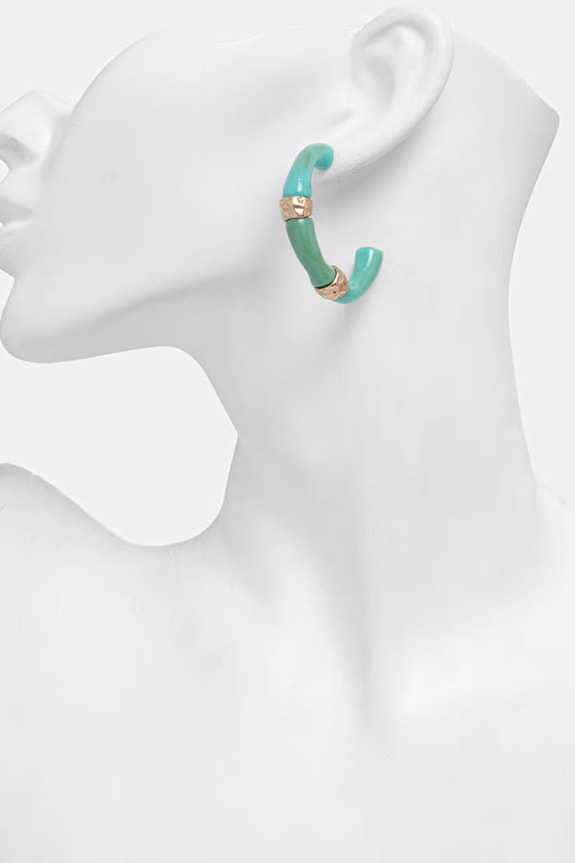 Accesorii Lola Casademunt cercei LS2603066 verde