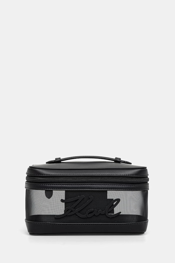 Karl Lagerfeld dámska kozmetická taška K/SIGNATURE čierna B2W46077