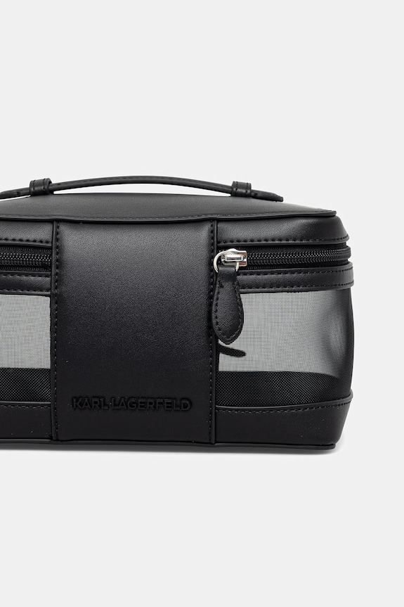 Karl Lagerfeld dámska kozmetická taška K/SIGNATURE čierna B2W46077