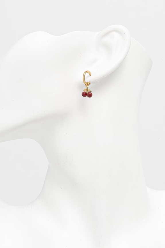 Accesorii Coach cercei pentru femei, din metal 37571171GLD600 rosu