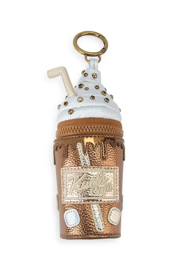 Kurt Geiger London prívesok Coffee Cup Charm hnedá 5574939979