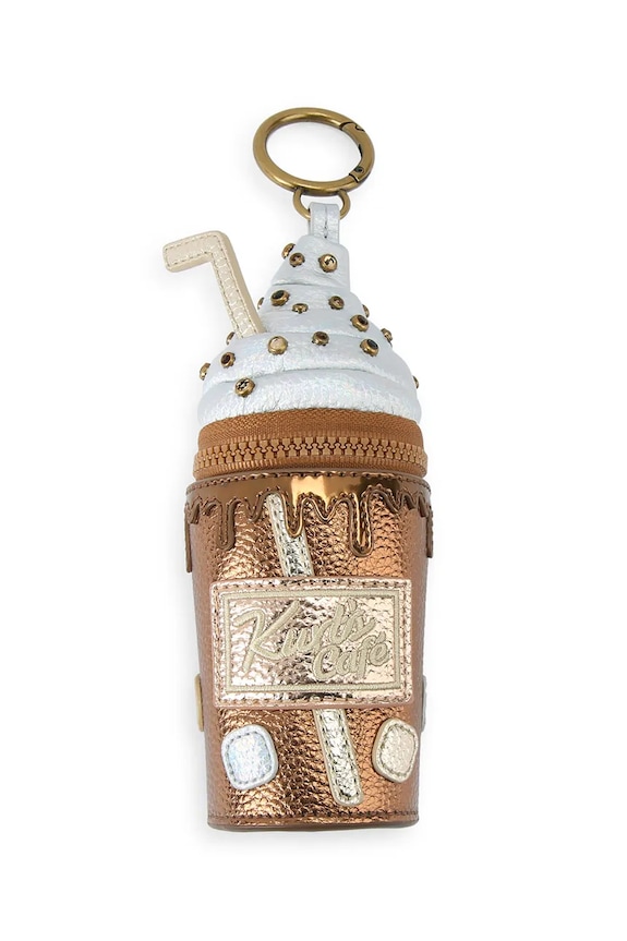 Kurt Geiger London prívesok Coffee Cup Charm hnedá 5574939979