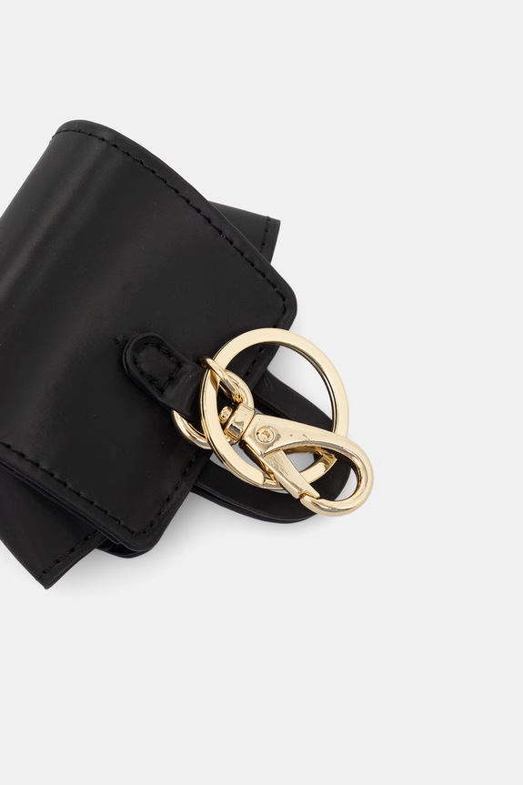 Valentino Bags breloc pentru femei AURUM VPCA0Y01 negru SS26