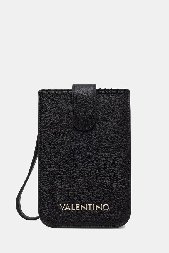 Valentino Bags husă pentru telefon pentru femei, cu imitație de piele ALEKSANDRA negru VPS9W982