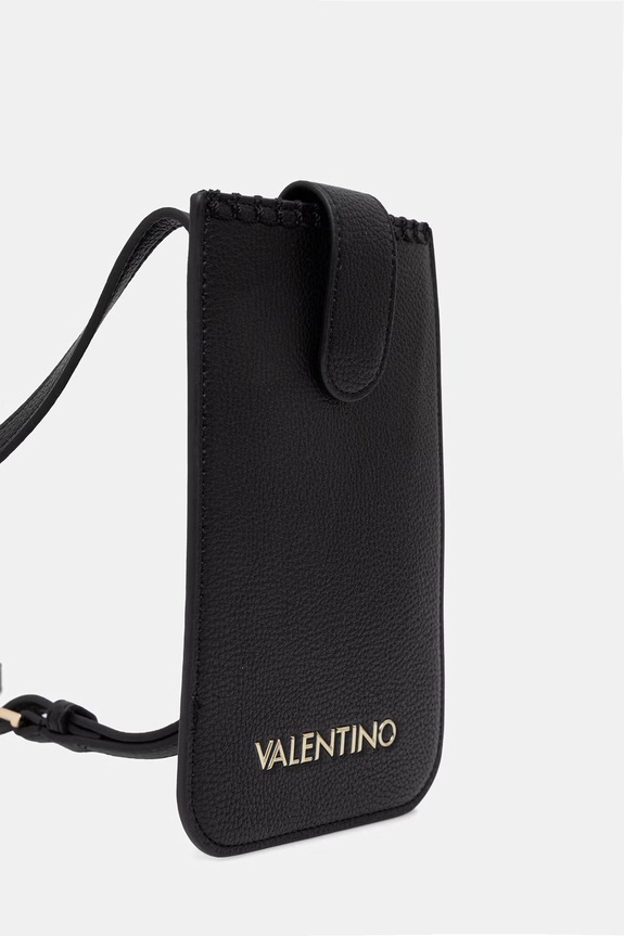 Valentino Bags husă pentru telefon pentru femei, cu imitație de piele ALEKSANDRA VPS9W982 negru SS26