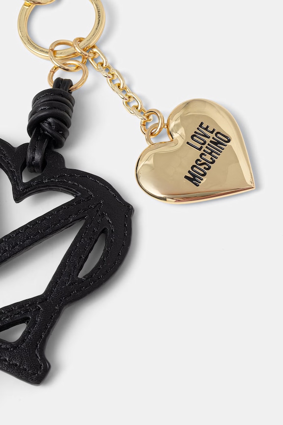 Love Moschino Μπρελόκ Γυναικείο μεταλλικό JC5411PP0OKV0000 μαύρο SS26