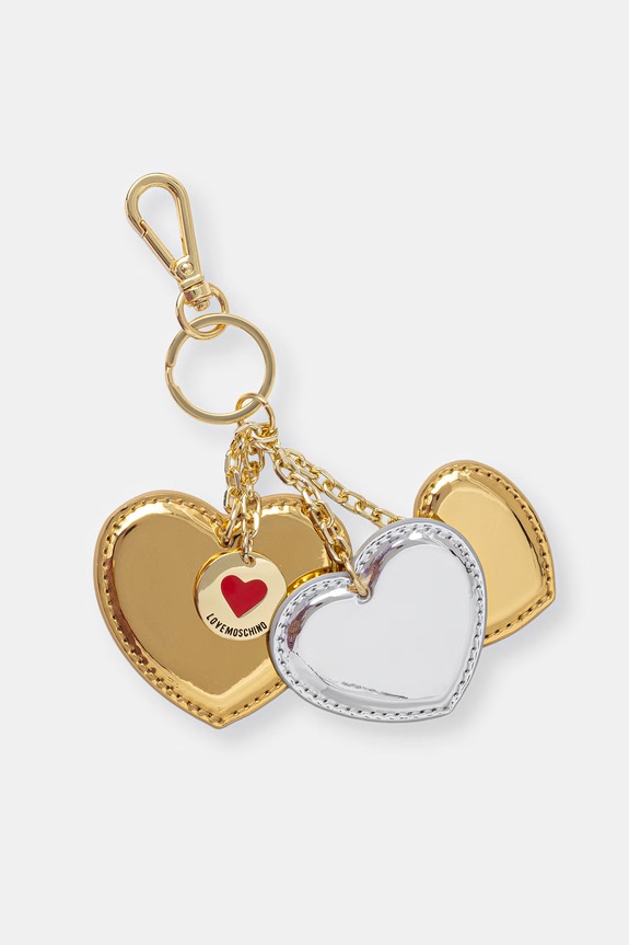 Love Moschino μπρελόκ γυναικείο χρυσαφί JC5412PP0OKV090A